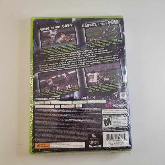 Blitz: The League (Xbox 360, 2006) - Sealed Canadian Release - Read Description - Picture 2 of 4